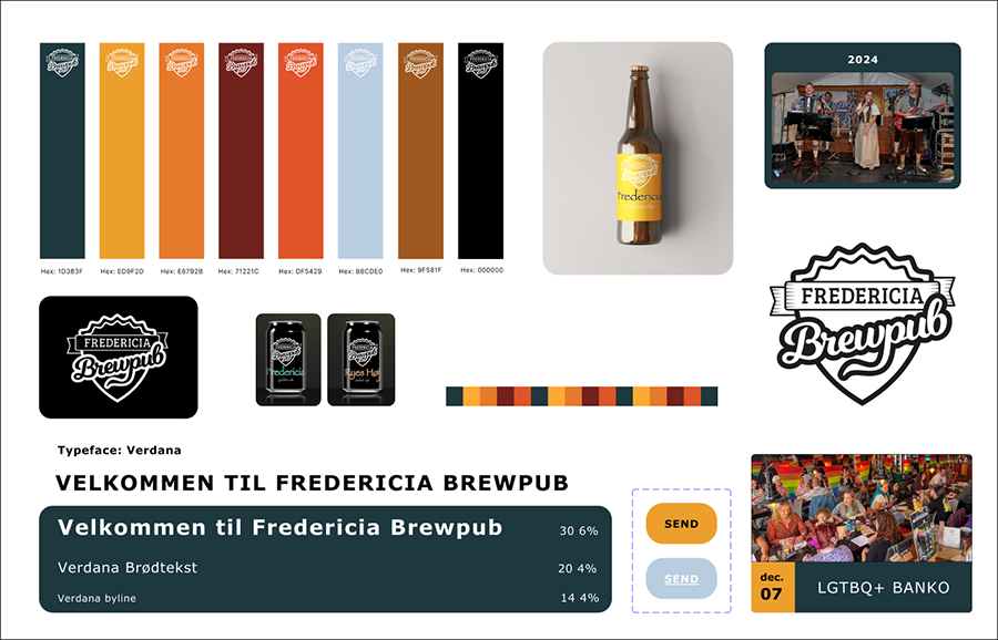 Fredericia Brewpub redesign case